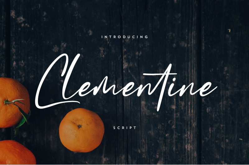 Clementine Script By Vpcreativeshop Thehungryjpeg Com