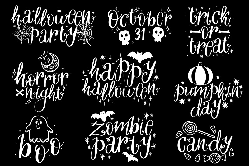 Text halloween in black background By Arina Pictures | TheHungryJPEG