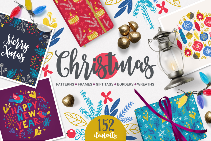 Christmas Kit #5 By Miu Miu | TheHungryJPEG