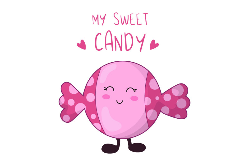 Sweet Candy By Watercolor Arts | TheHungryJPEG.com