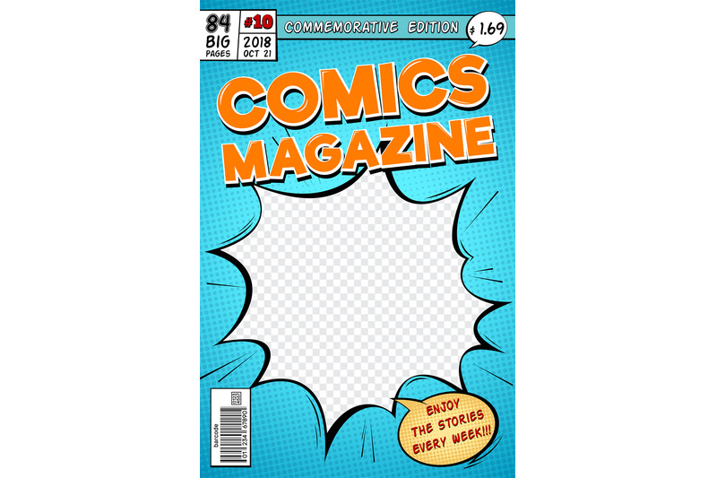 Download Comic Book Cover Mockup Psd - Free Mockups | PSD Template | Design Assets