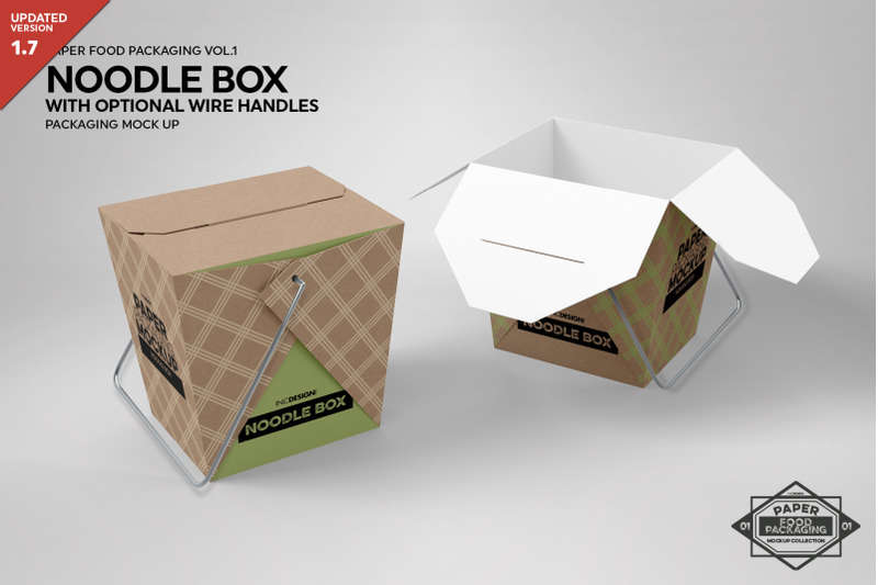 Download Noodle Box Packaging MockUp By INC Design Studio ...