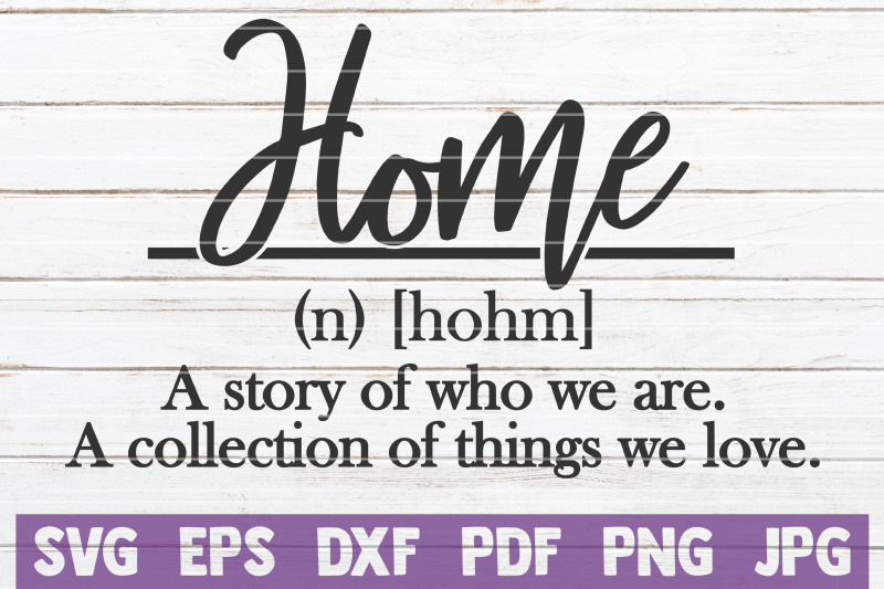 Download Home Definition SVG Cut File By MintyMarshmallows ...