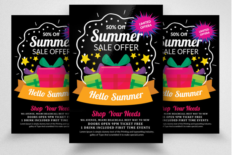 Download 50 Flyers Free Psd Mockup Templates For Creative Designers50 Graphics Yellow Images