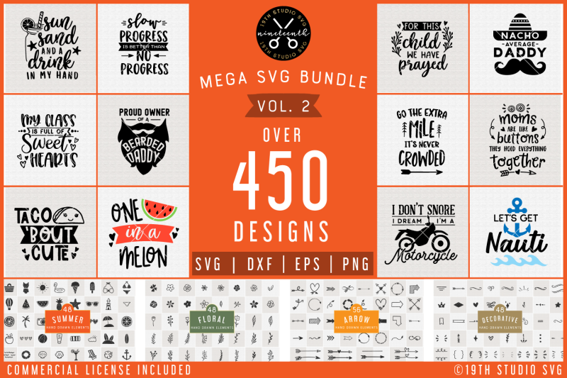 Download SVG Bundle | Mega SVG Bundle Vol.3 By 19TH STUDIO ...