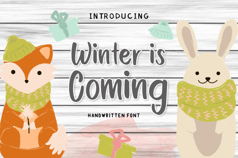 Download Winter is coming font By Typestory | TheHungryJPEG.com