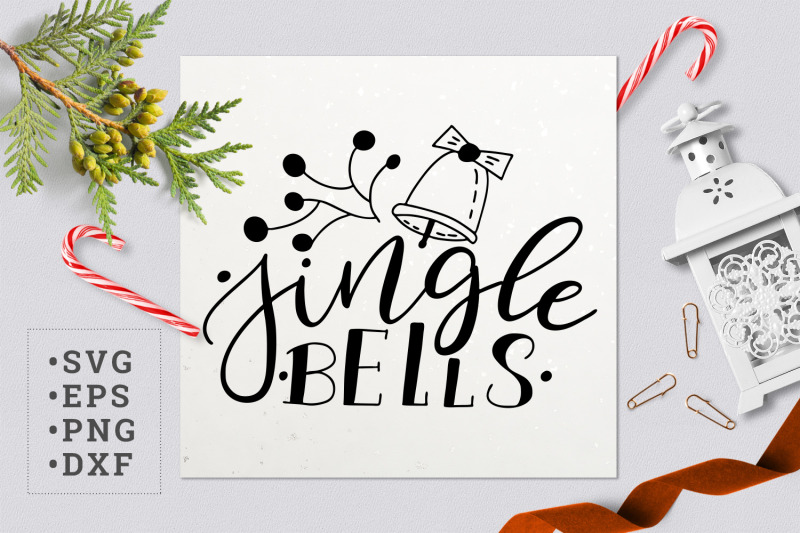 Jingle Bells SVG By zzorna art | TheHungryJPEG