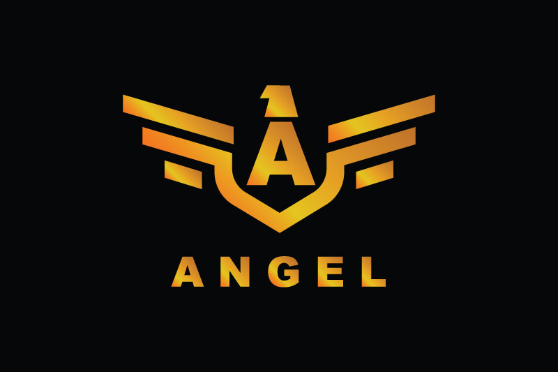ANGEL - LETTER A By CurutDesign | TheHungryJPEG