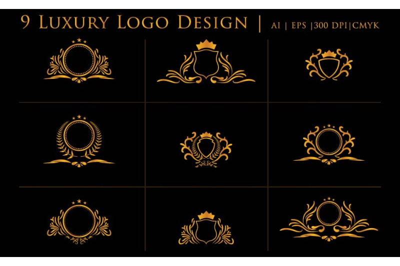 amazing unused luxurey logo