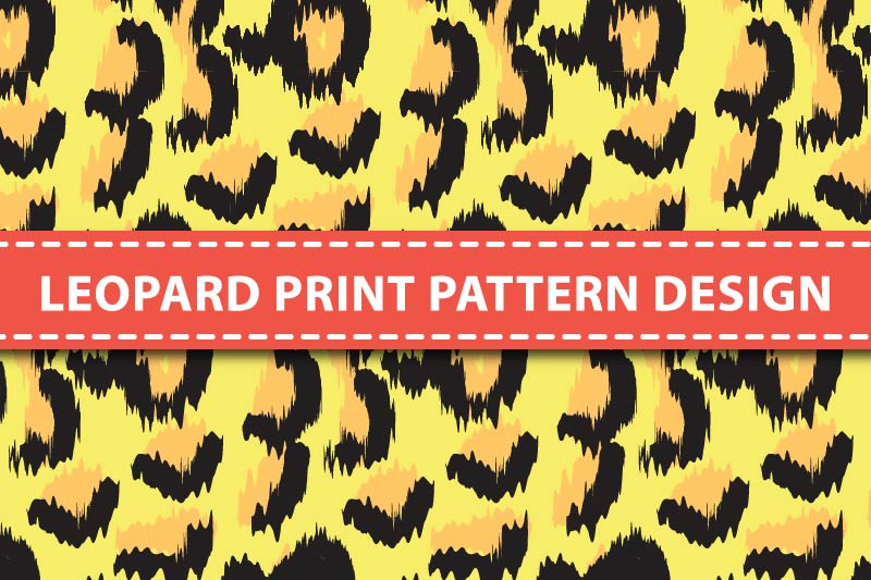 Leopard print pattern design By Graphics Ninja | TheHungryJPEG