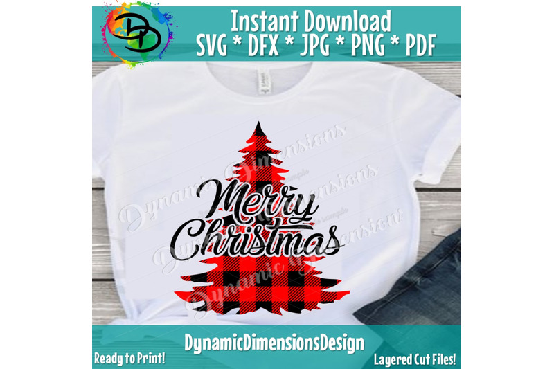 Merry Christmas SVG, Christmas Tree SVG, Christmas SVG, leopard print ...