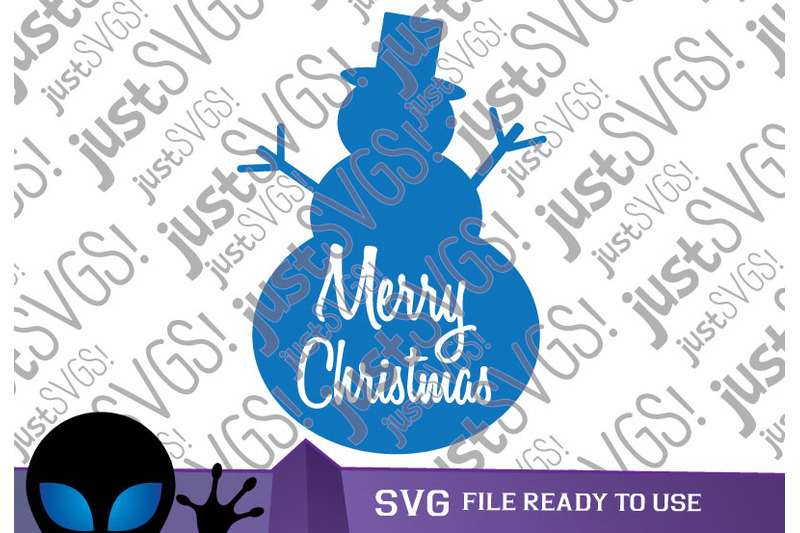 Christmas Snowman Svg By Justsvgs Thehungryjpeg Com