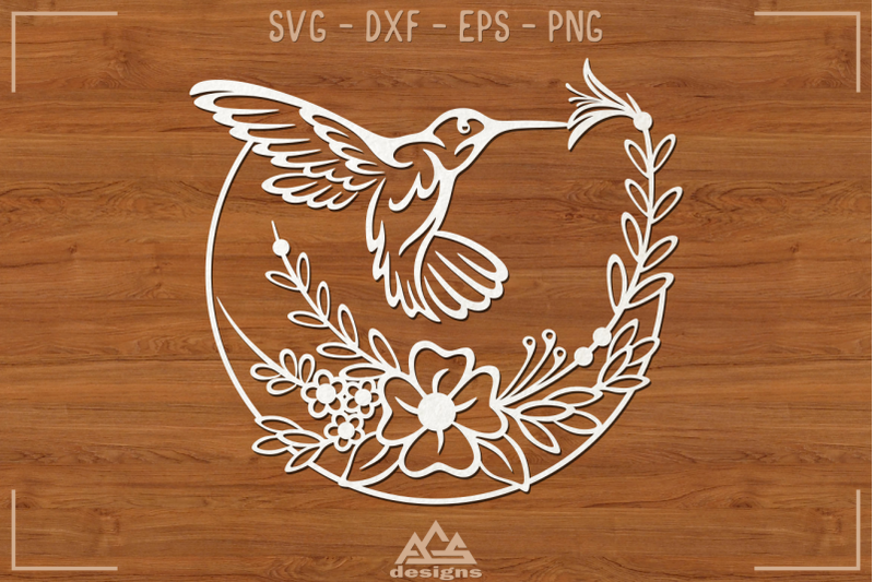 Humming Bird Svg Design By AgsDesign | TheHungryJPEG.com