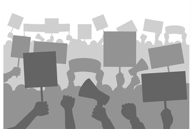 black people marching clipart