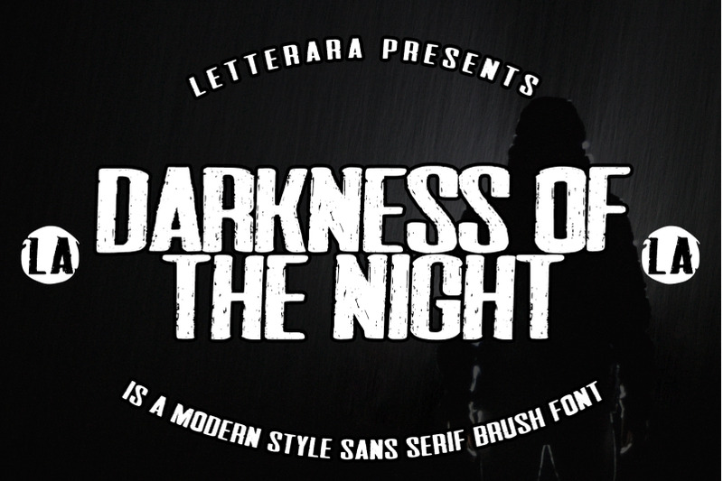 Darkness Of The Night By Letterara Thehungryjpeg Com