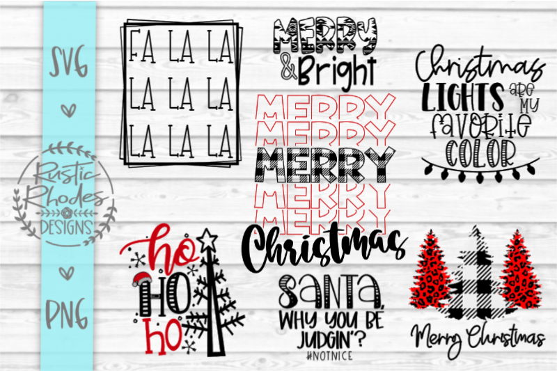 Christmas Svg And Png Bundle By Rusticrhodesdesigns Thehungryjpeg Com