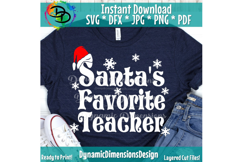 Teacher SVG, JPEG Silhouette Cameo Cricut Christmas svg santa svg iro ...