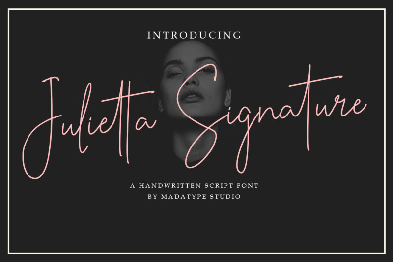 Julietta Signature By Madatype Studio Thehungryjpeg Com