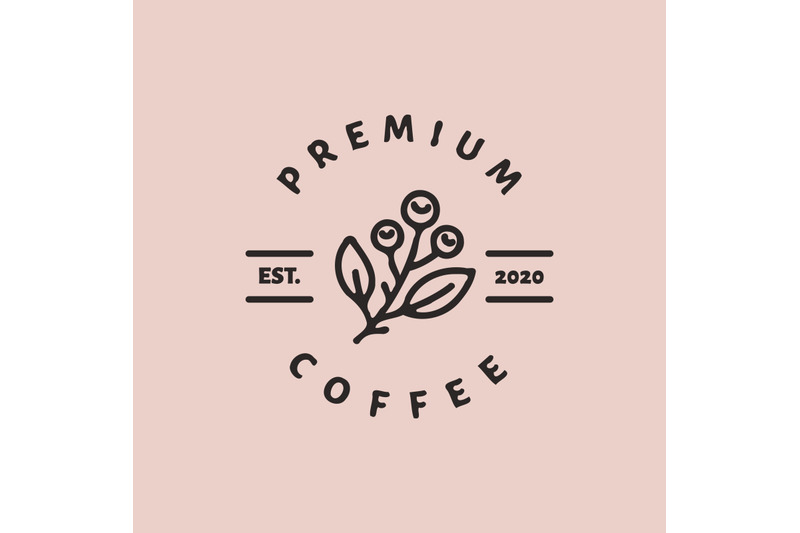 Coffee Shop Logo Template Vector For Premium Coffee Business By Imaginicon Thehungryjpeg Com