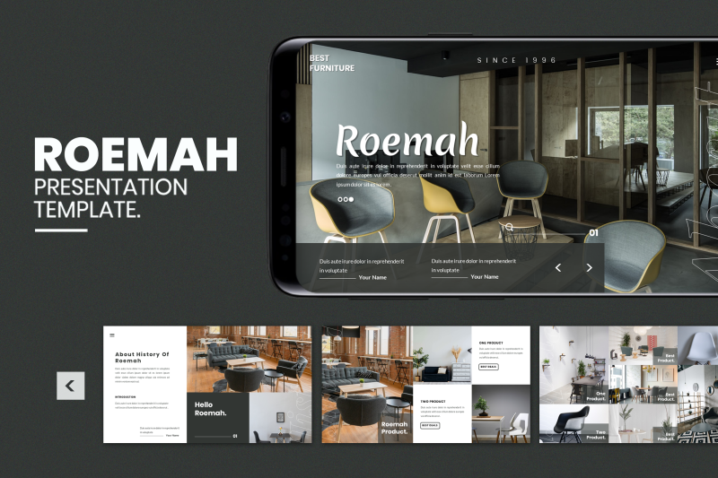 Roemah - Furniture & Home Decoration Powerpoint Template By Klakon ...