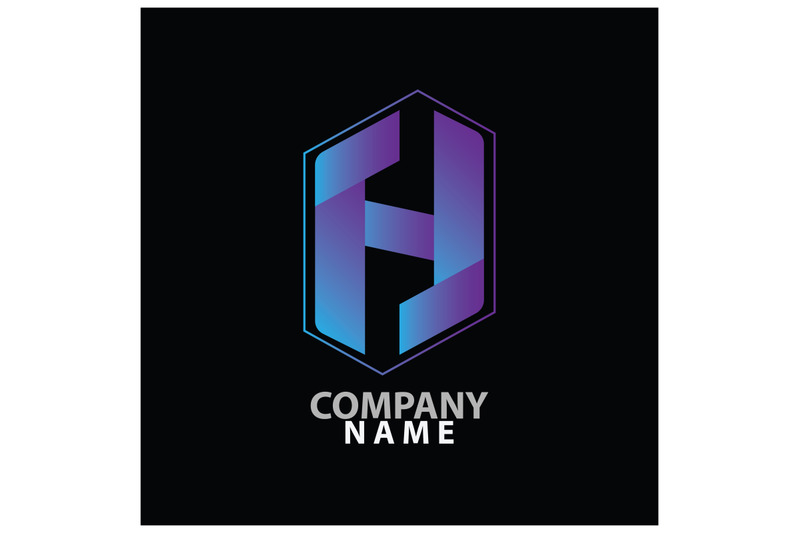 H Logo By CurutDesign | TheHungryJPEG