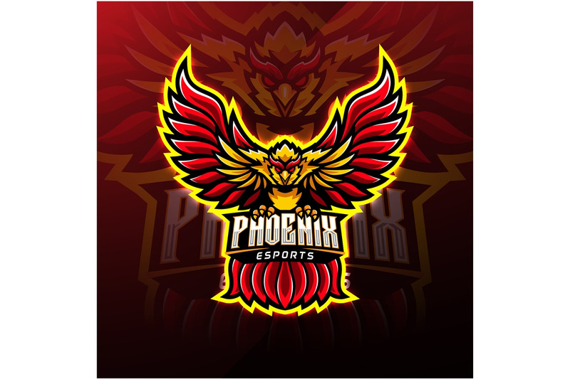 Phoenix Sport Mascot Logo Design By Visink Thehungryjpeg Com