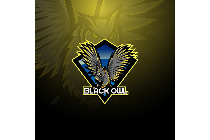 Nocturnal Bird Owl Mascot Logo Design By Visink Thehungryjpeg Com