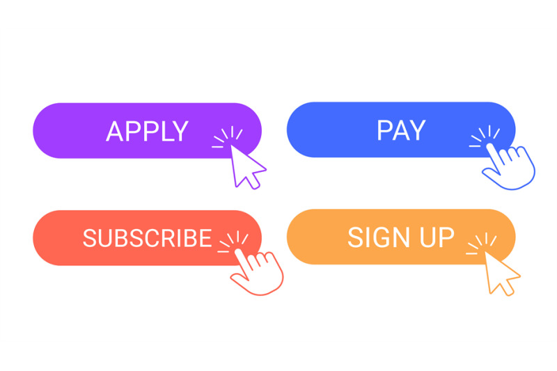 Participate button. Subscribe and pay. Apply. Cost of participation вектор.
