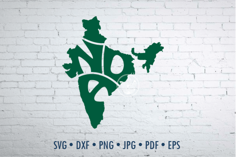 India Word Art in map shape, Svg Dxf Eps Png Jpg, India logo design By