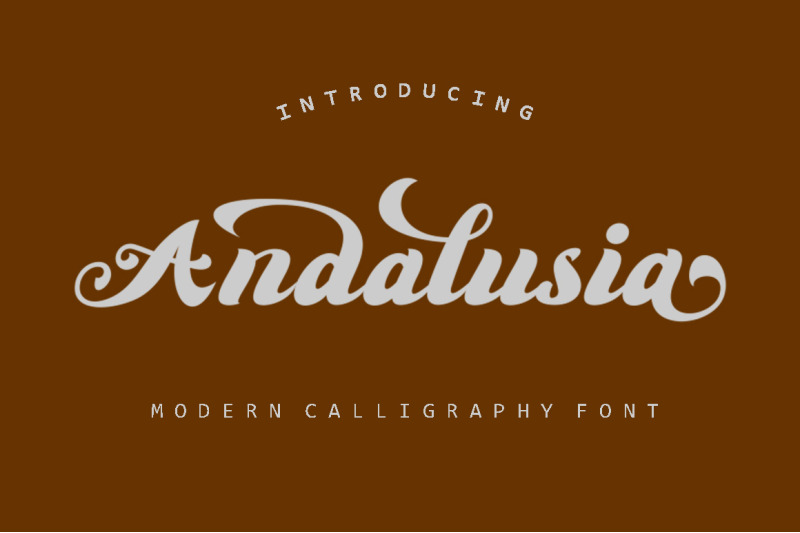 Andalusia Script By Shape Studio Thehungryjpeg Com