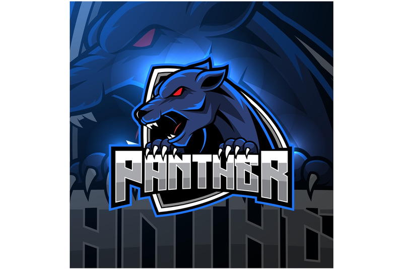 Angry Panther Mascot Logo Design By Visink Thehungryjpeg Com