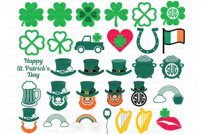 Download St Patrick SVG, St Patrick's Day Bundle SVG Cut Files By ...