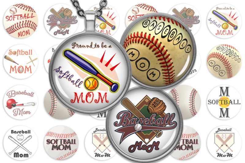 Softball Collage Sheet,Baseball Images,Softball Mom Images By ...