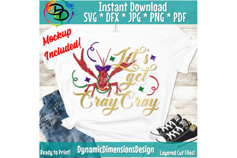 Crawfish svg, Mardi Gras svg. craw fish svg, crawfish shirt, Mardi Gra By  Dynamic Dimensions