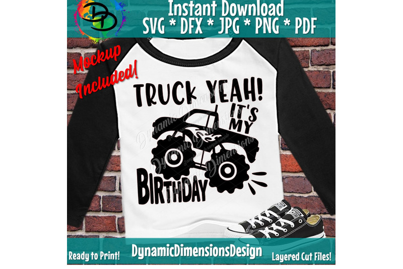 Free Free 267 Monster Truck Birthday Svg SVG PNG EPS DXF File