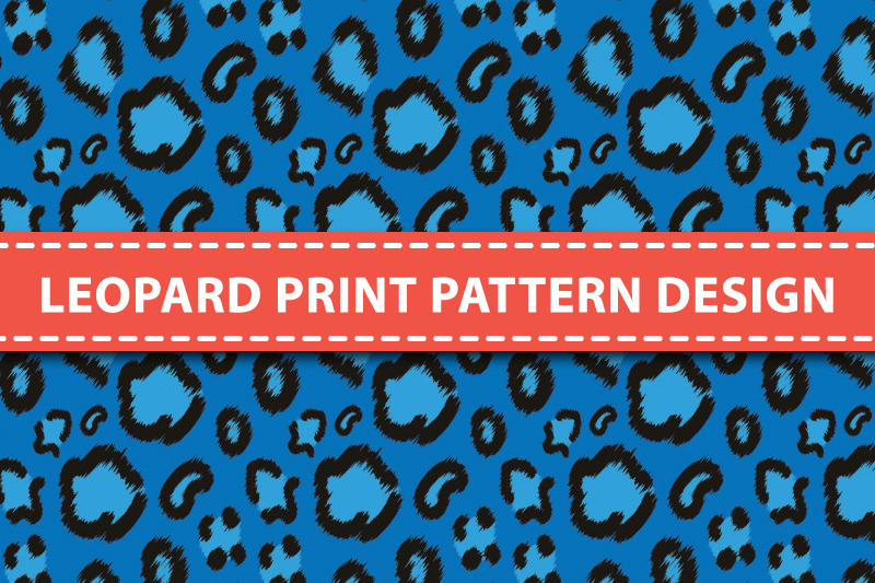 Leopard print pattern design By Graphics Ninja | TheHungryJPEG