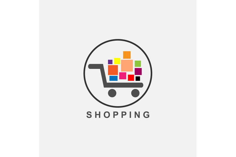 shopping cart logo By CurutDesign | TheHungryJPEG