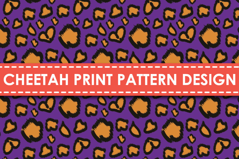 Cheetah print pattern design By Graphics Ninja | TheHungryJPEG