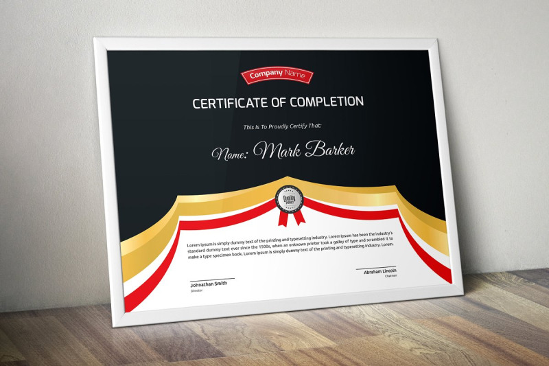 Certificate By Art Attacked 