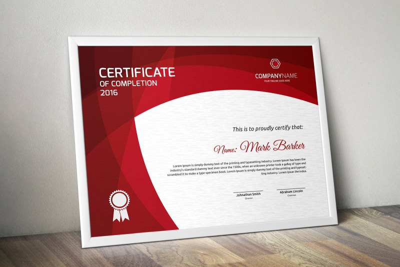 Certificate By Art Attacked | TheHungryJPEG