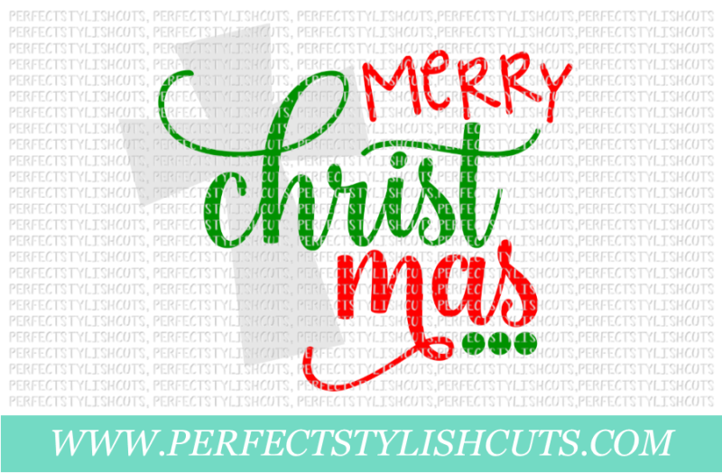 Download Free Merry Christmas Svg Eps Dxf Png Files For Cutting Machines Crafter File