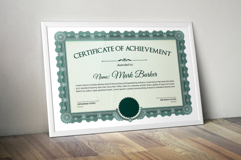 Certificate By Art Attacked | TheHungryJPEG