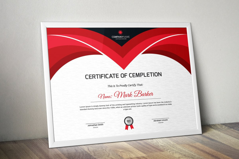 Certificate By Art Attacked | TheHungryJPEG