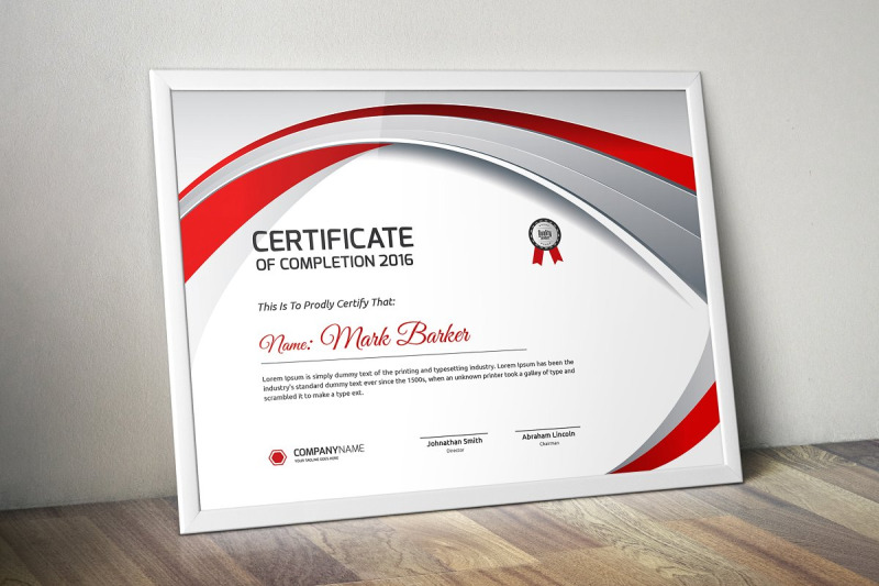 Certificate By Art Attacked | TheHungryJPEG