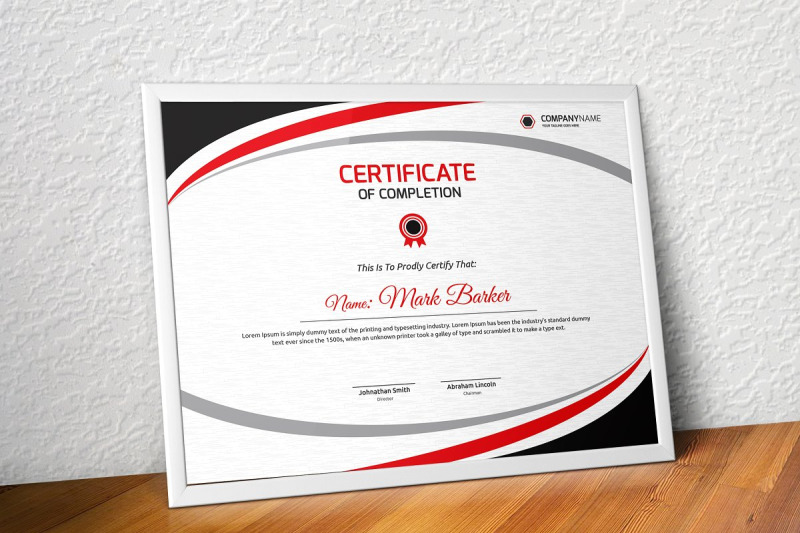 Certificate By Art Attacked | TheHungryJPEG