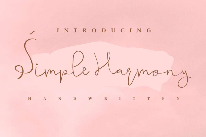 Harmony шрифт