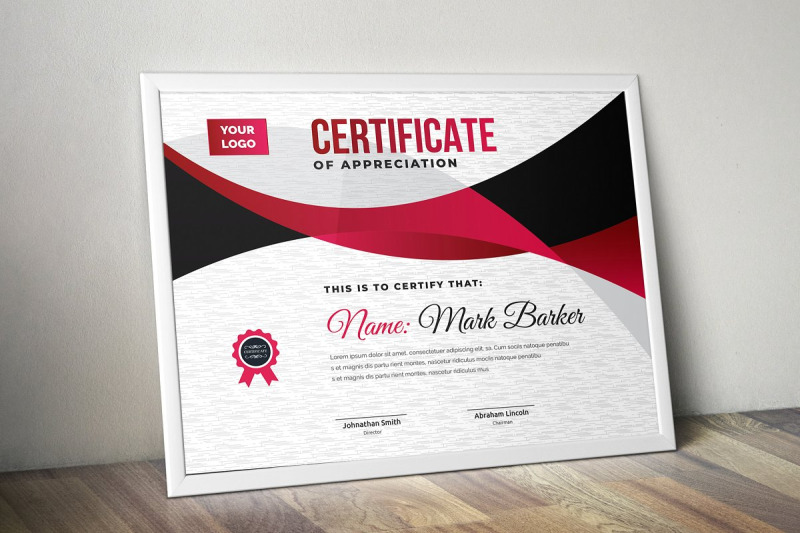 Certificate By Art Attacked | TheHungryJPEG