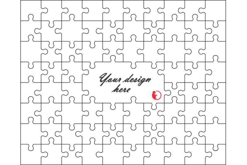 Download Blank Puzzle Jigsaw Puzzle Jigsaw Template Royalty-Free