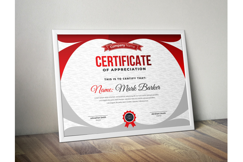 Certificate By Art Attacked | TheHungryJPEG