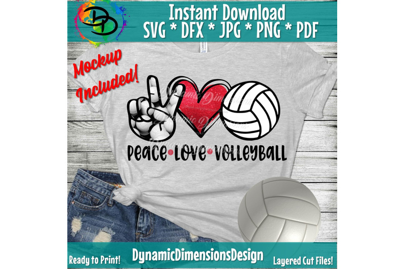 Free Free 309 Peace Love Volleyball Svg SVG PNG EPS DXF File